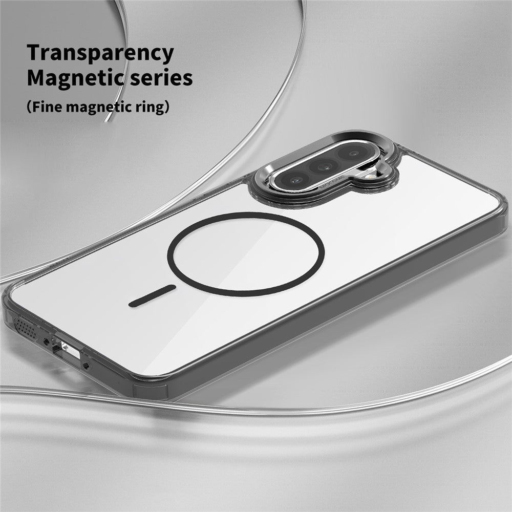 capa com aro preto reforçado para galaxy a56