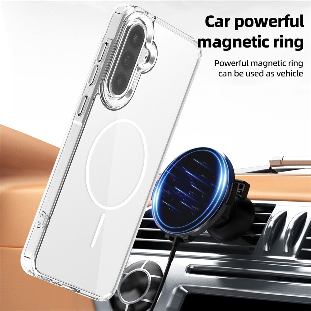 capa magedge clear compatível com carregamento magnético