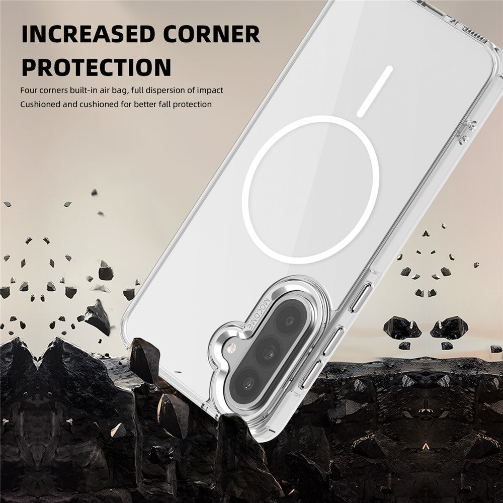 capa com suporte magsafe e design minimalista samsung