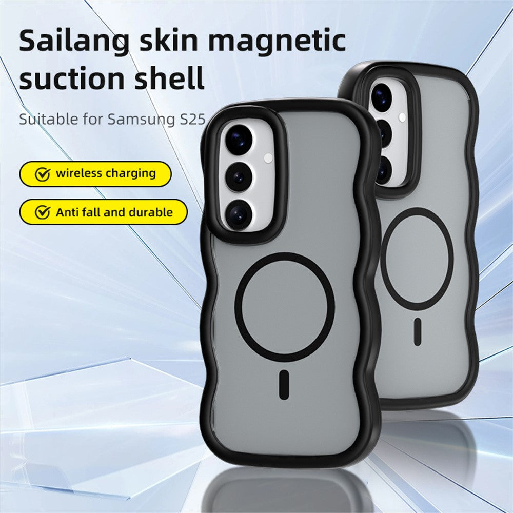 capa com toque suave skin touch compatível com galaxy a56 5g