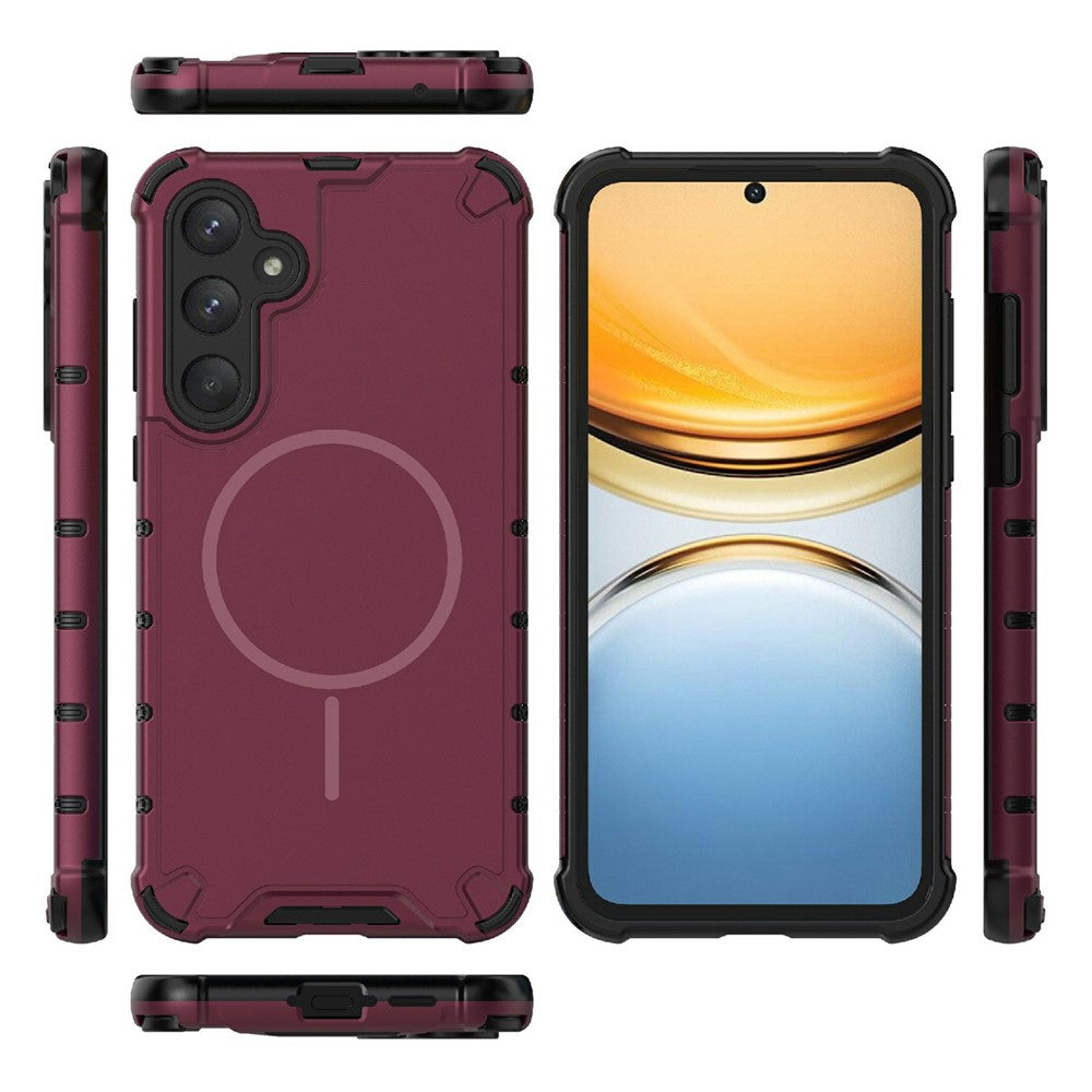 capa com grelha interna de ventilação para galaxy a55 5g