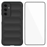 For Samsung Galaxy A16 4G / Galaxy A16 5G TPU Case WANLONFENG HD Series Anti Slip Phone Cover with Tempered Glass -  .