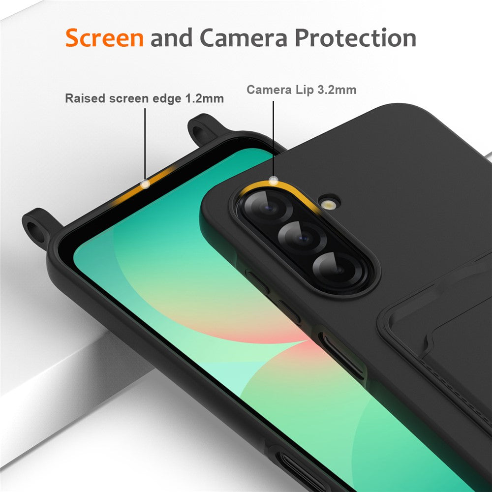 capa de toque suave compatível com samsung a36 a56