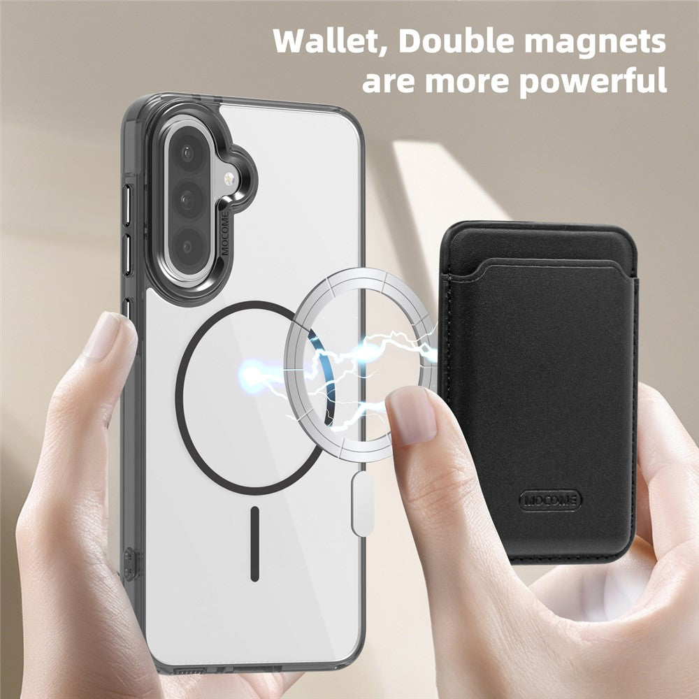 capa tpu pc com suporte a magsafe e porta-cartão traseiro