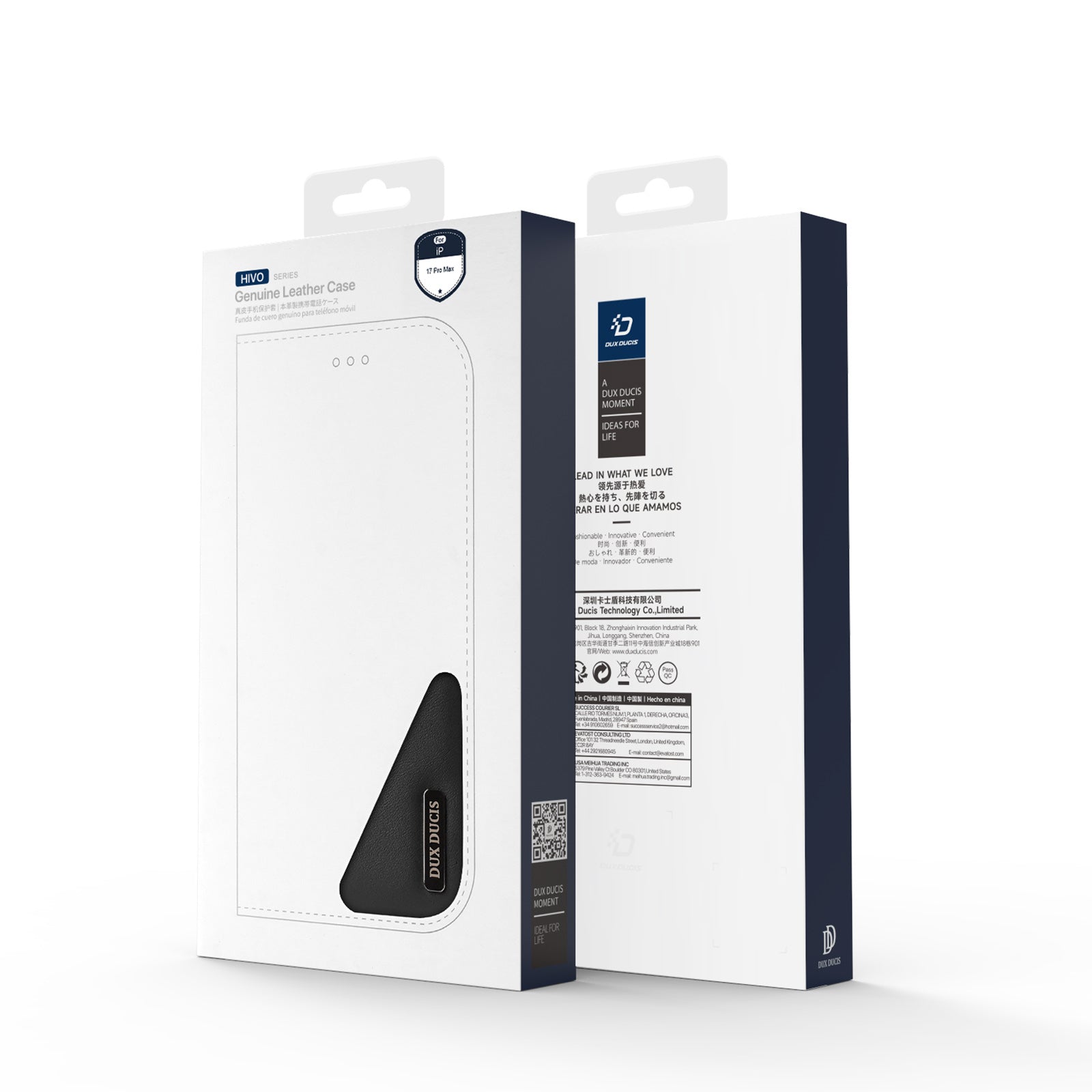 Capa Dux Ducis Hivo p/ iPhone 17 Pro Max