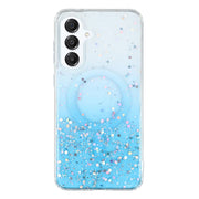 For Samsung Galaxy A16 4G / 5G Case Compatible with MagSafe Sparkle Epoxy TPU + Acrylic Phone Cover -  .