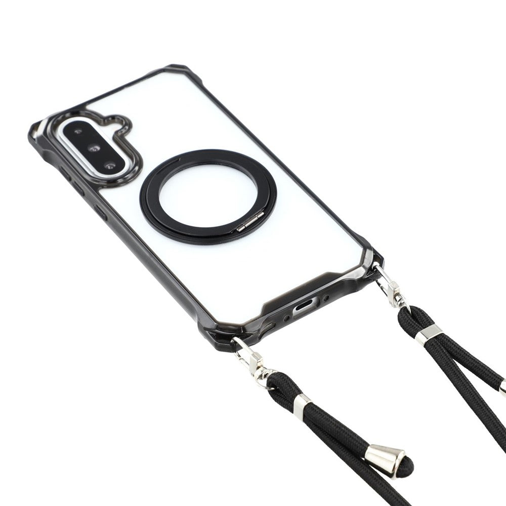 capa ringmag strap com suporte rotativo samsung a56 5g