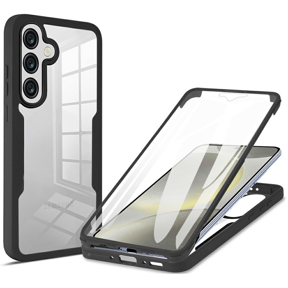 capa transparente com película para samsung a36 e a56