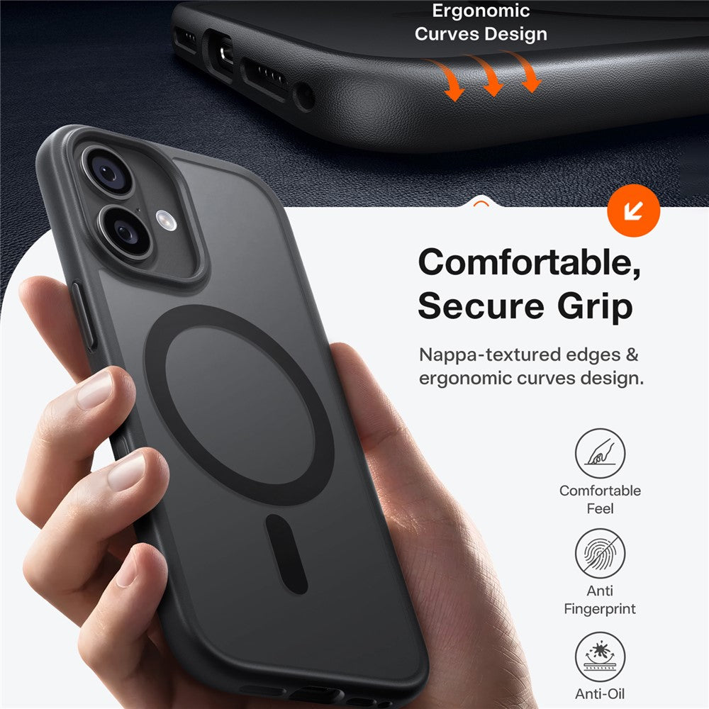 capa protetora torras matte fina e resistente para iphone 17