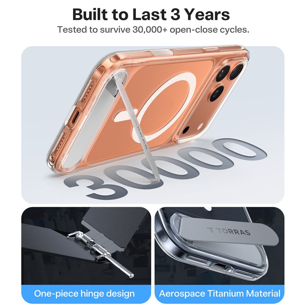 capa torras iphone 17 pro transparente tpu pc resistente