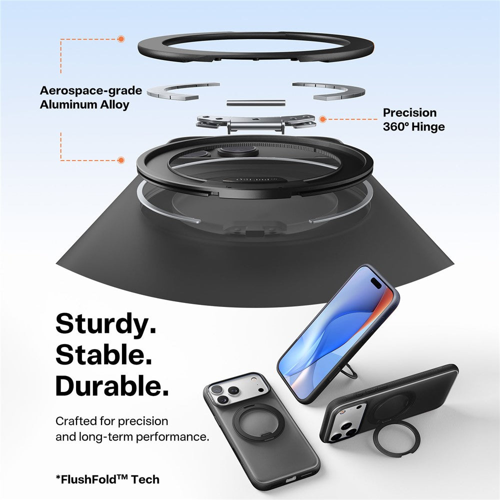 Capa TORRAS Ostand O3 Fitness Series para iPhone 17 Pro