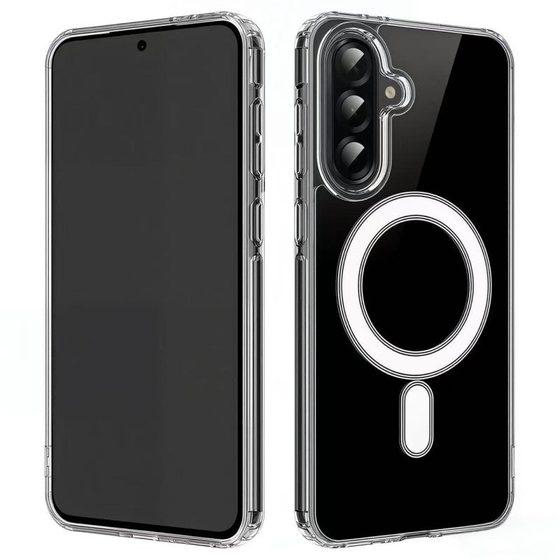 Capa Transparente MagSafe para Samsung A55 5G + 2 Películas