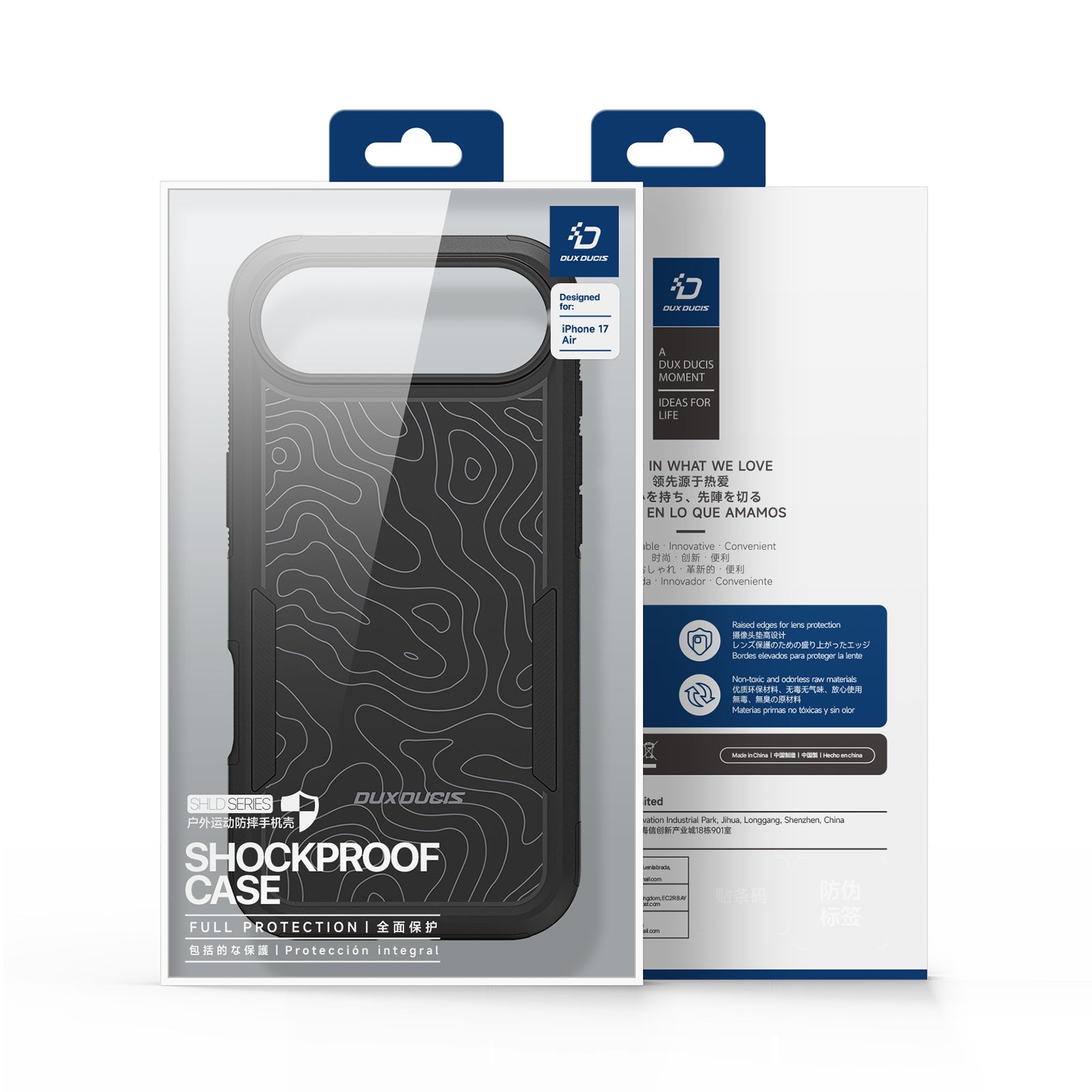 Capa Dux Ducis SHLD MagSafe para iPhone 17 Air