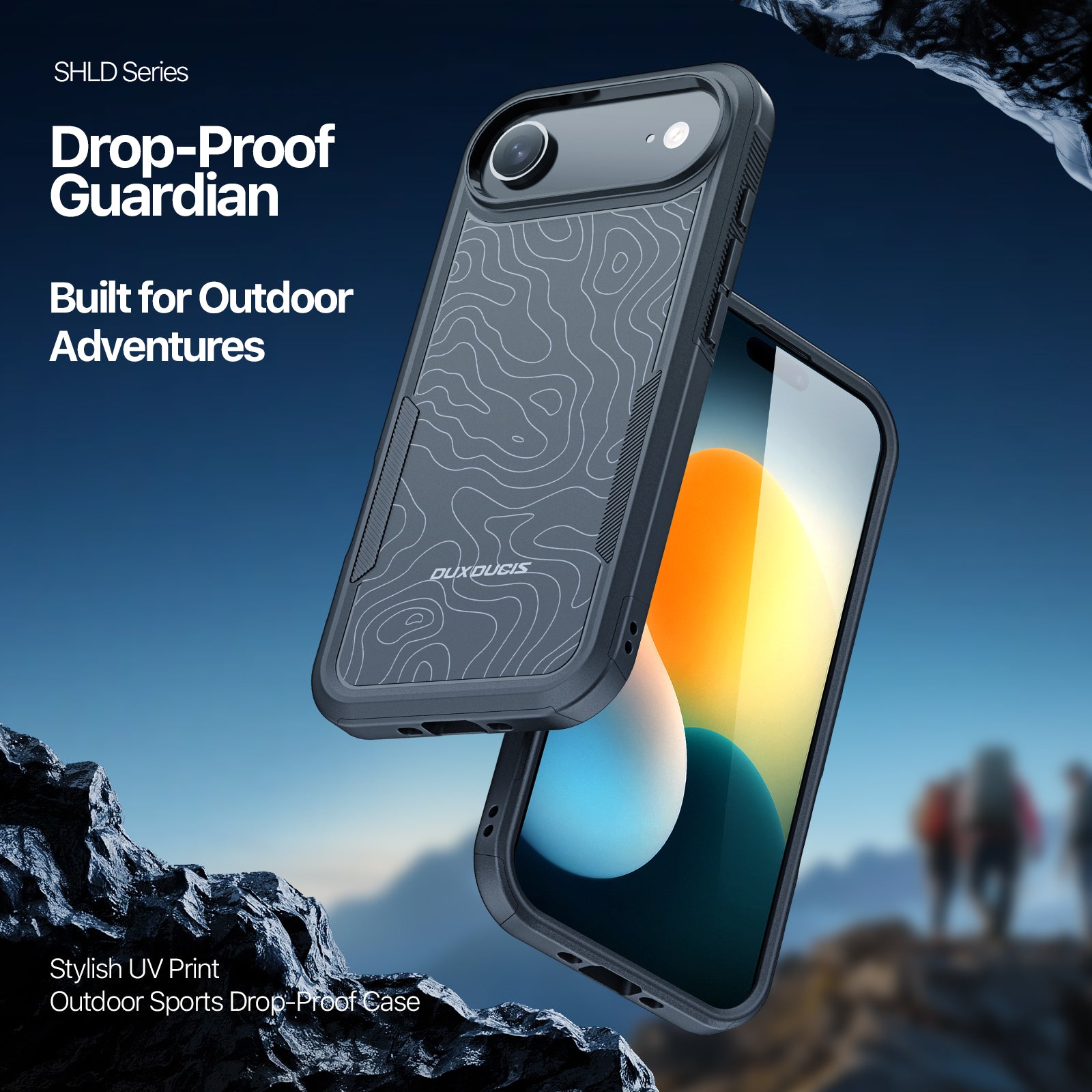 capa híbrida pc tpu dux ducis iphone 17 air