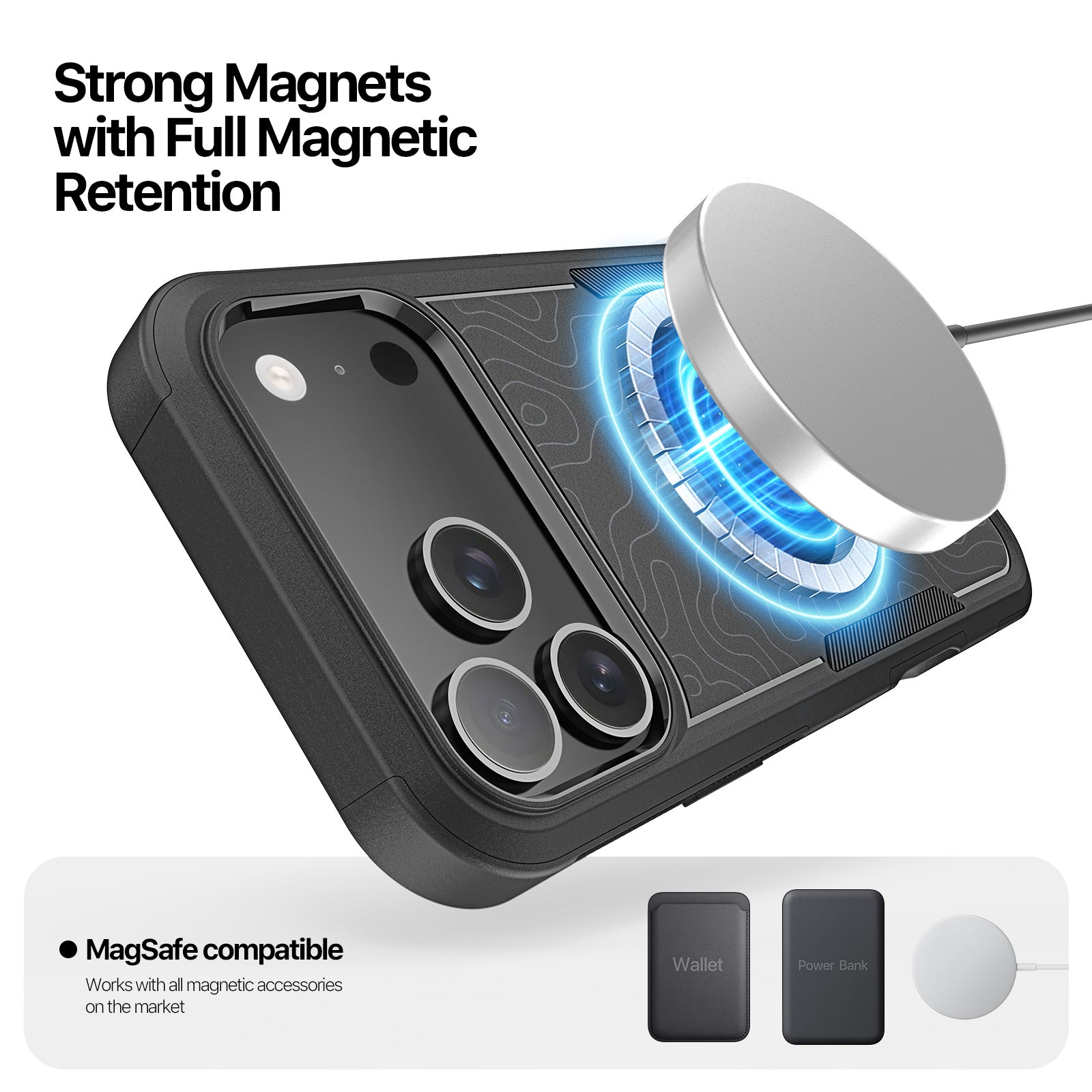 Capa Dux Ducis SHLD MagSafe para iPhone 17 Pro
