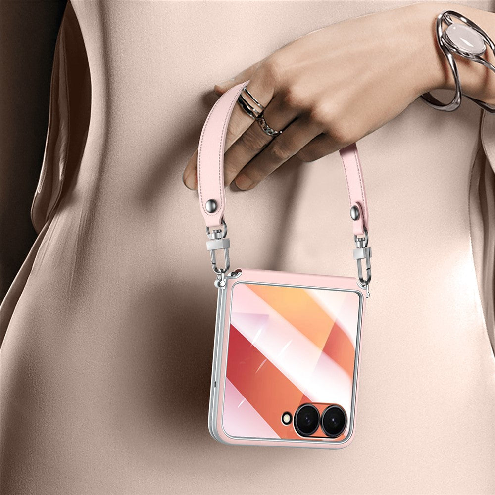 Capa StrapLeather para Samsung Z Flip7 5G