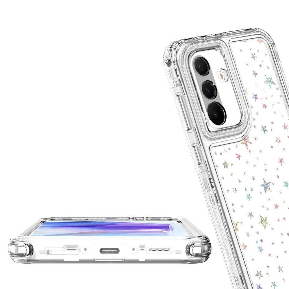 capa leve com efeito estrela compatível com a36 e a56