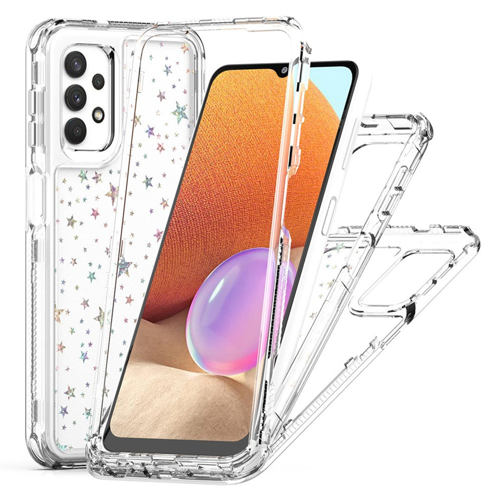 capa acrílico tpu samsung a13 estrelas