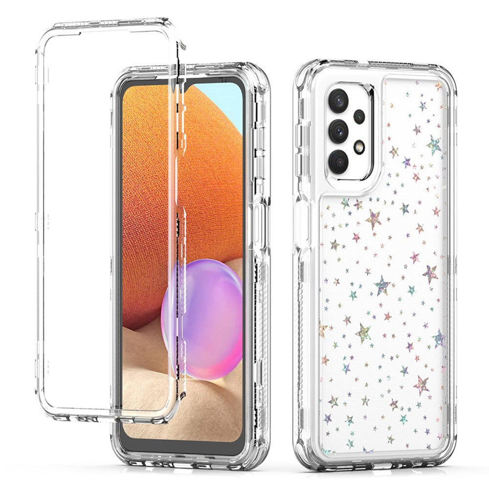 capa híbrida transparente samsung a04 a32