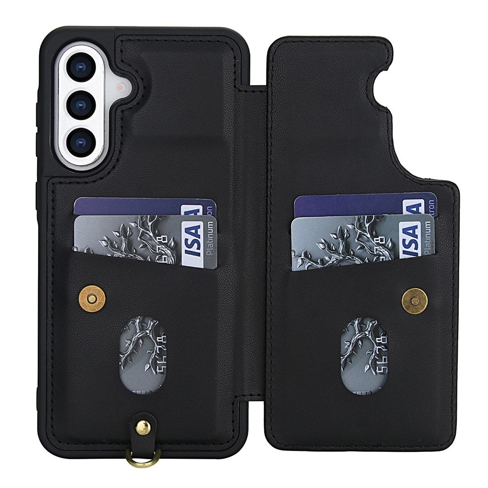 capa elegante com alças e padrão floral samsung a56