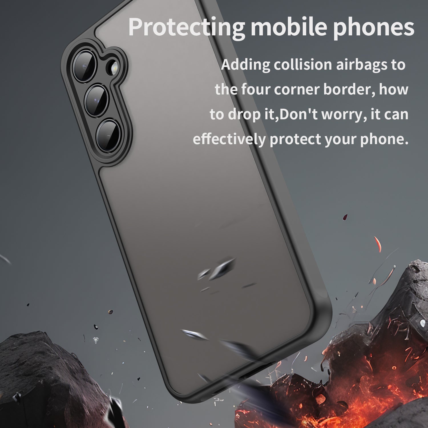 Capa SkinFlex FD para Samsung A55 5G + Película de Vidro