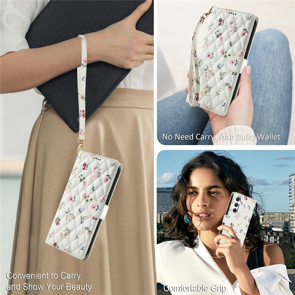 Capa RhombiFlor para Samsung A55 5G