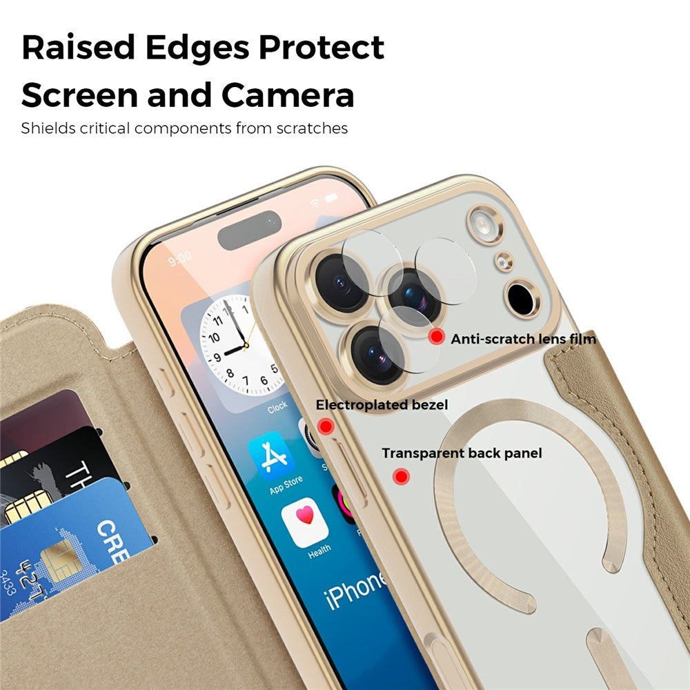 Capa LeatherShield Mag para iPhone 17 Pro Max