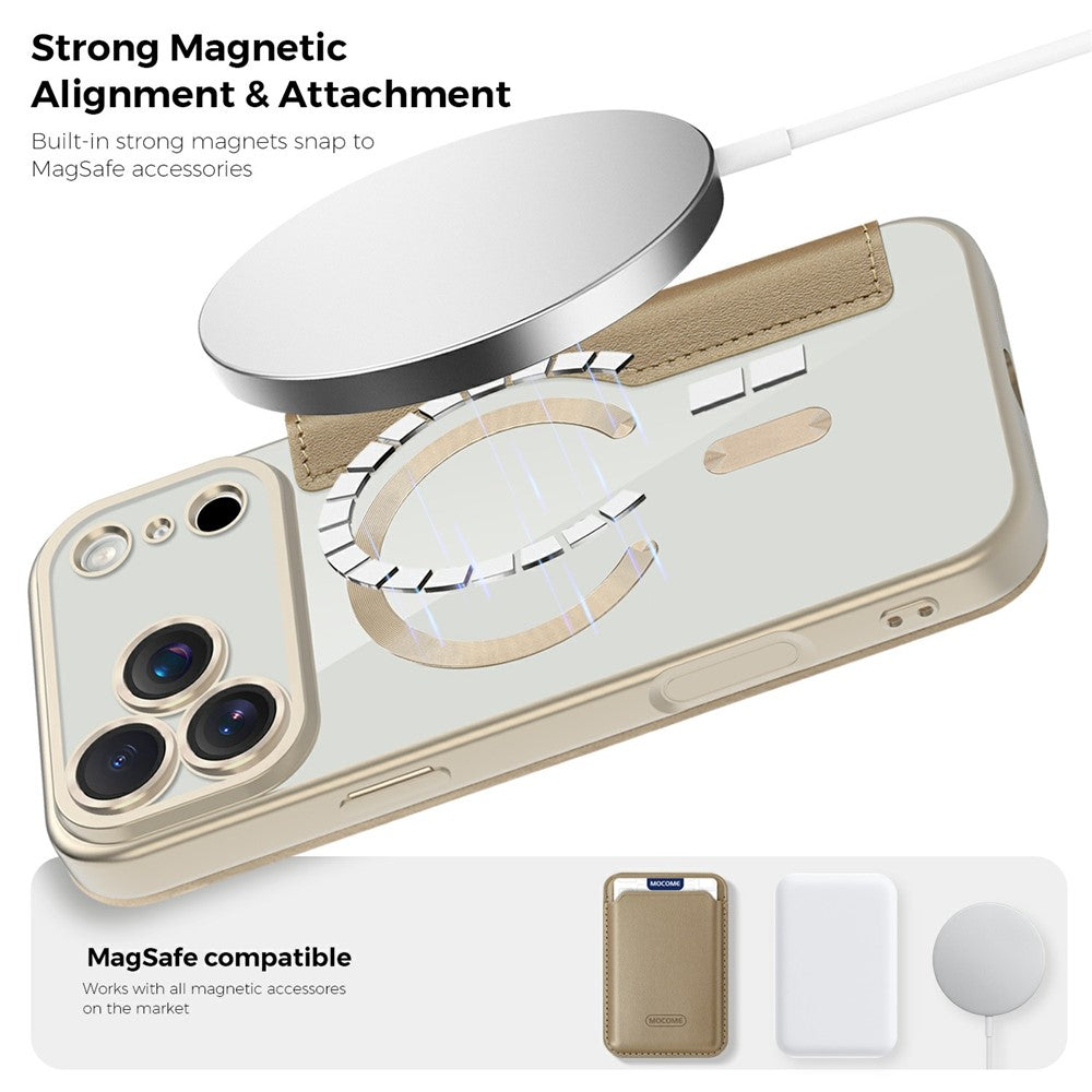 Capa LeatherShield Mag para iPhone 17 Pro Max
