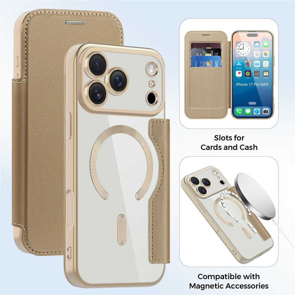 Capa LeatherShield Mag para iPhone 17 Pro Max