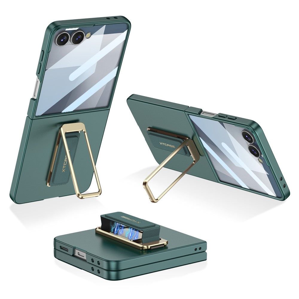 Capa MagStrap com Suporte e Vidro Temperado para Samsung Z Flip7 5G