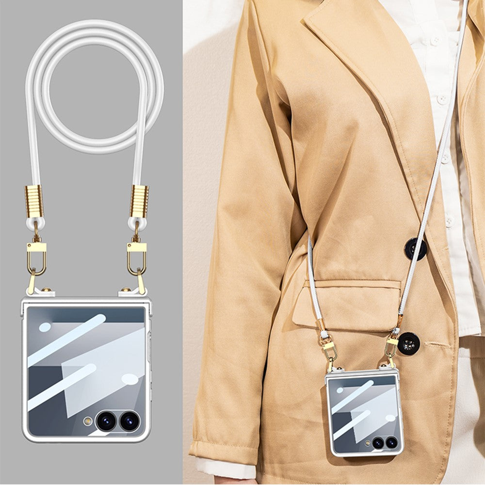 Capa FlexGlass com Alça para Samsung Z Flip7 5G