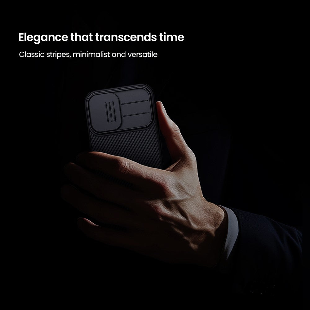 capa iphone 17 nillkin camshield pro em pc e tpu durável