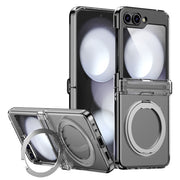capa clearstand magnética para samsung z flip7 5g
