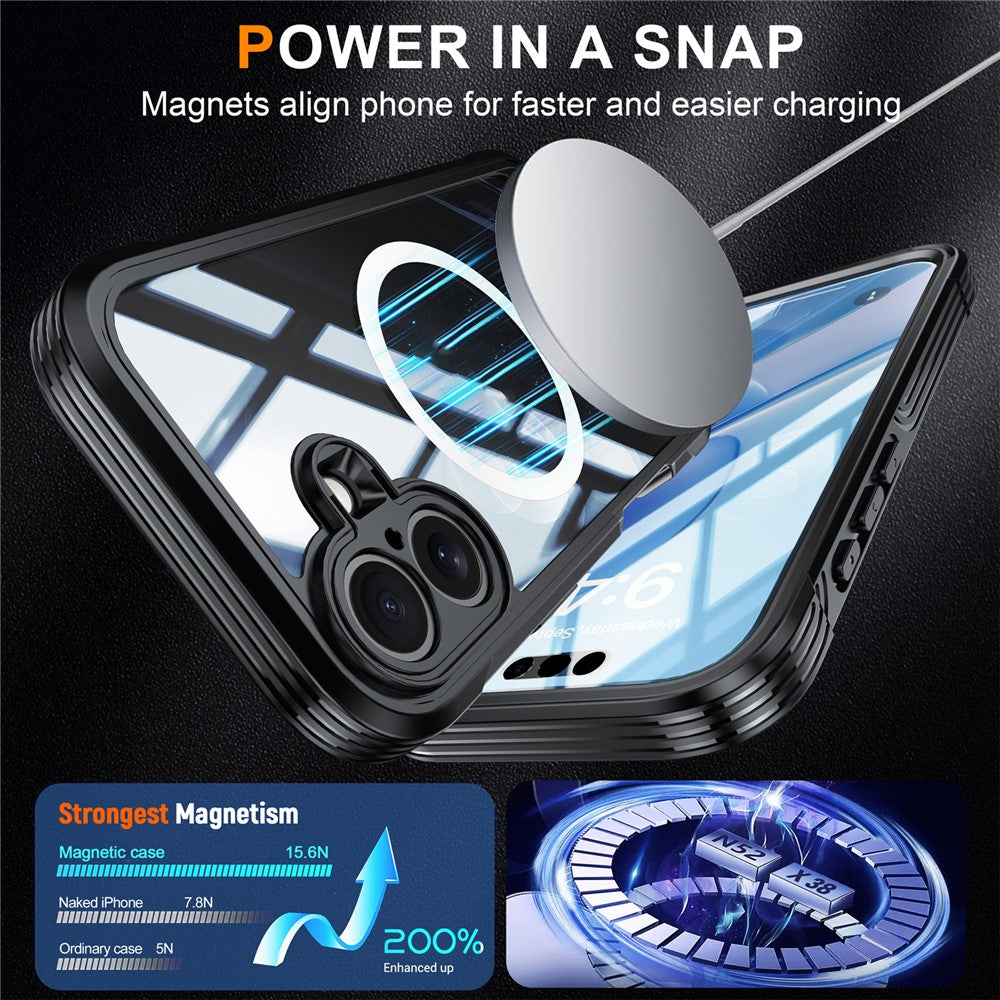 Capa MagArmor Pro p/ iPhone 17 com Vidro Temperado -  .