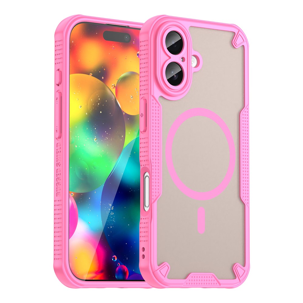 capa MagSafe fosca iPhone 17 rosa