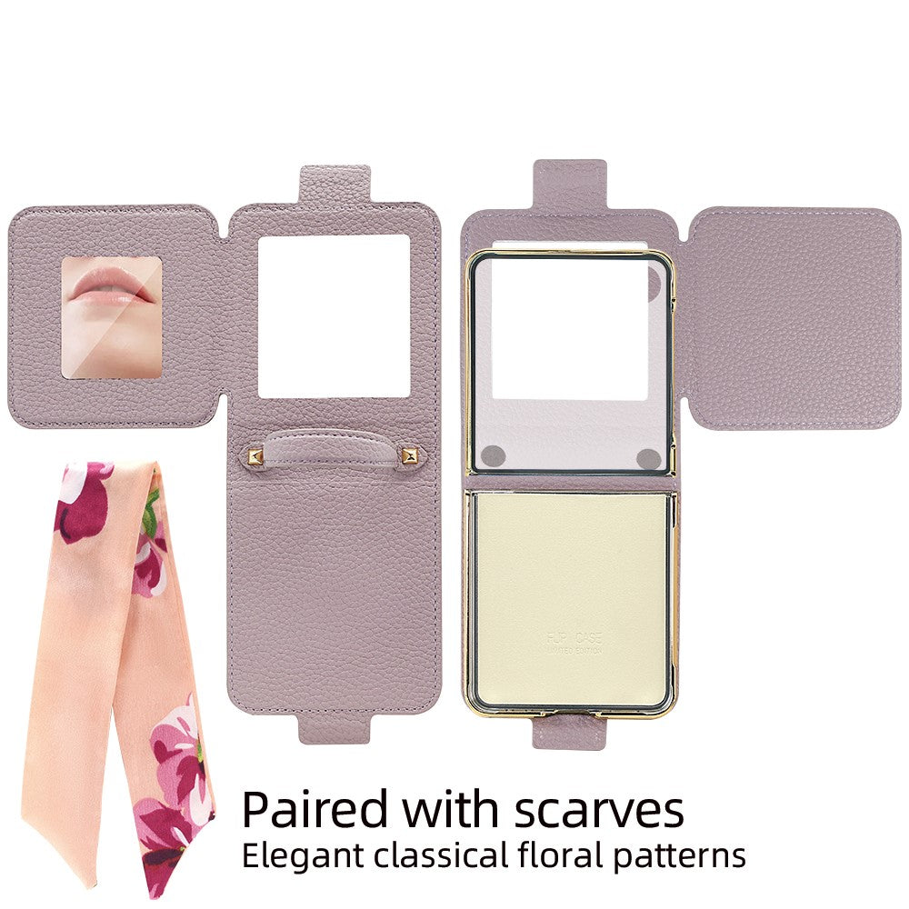 capa tipo tote elegante samsung z flip7
