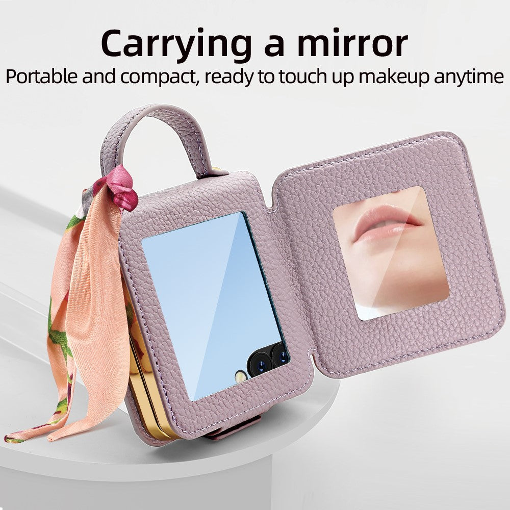 capa protetora dobrável mirrortote samsung z flip7