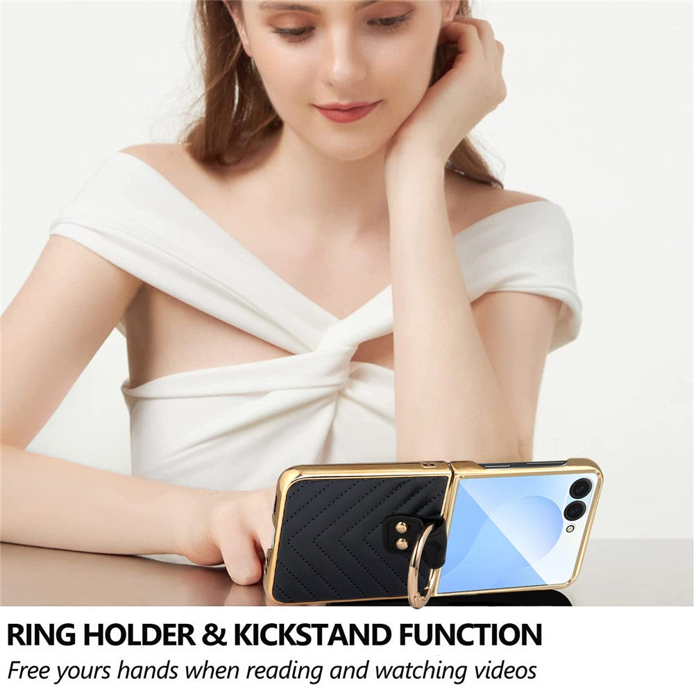 capa rígida com kickstand samsung z flip7