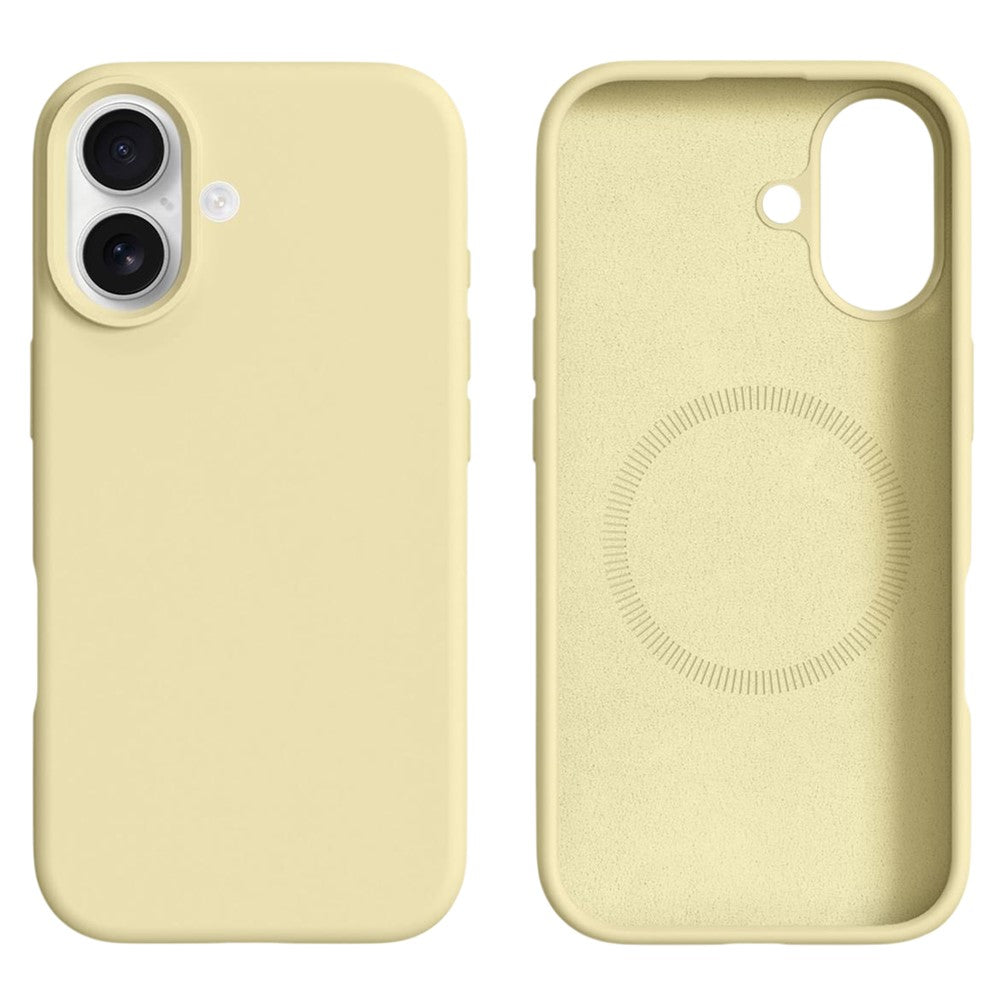 Capa MagFlex Silicone para iPhone 16 com MagSafe