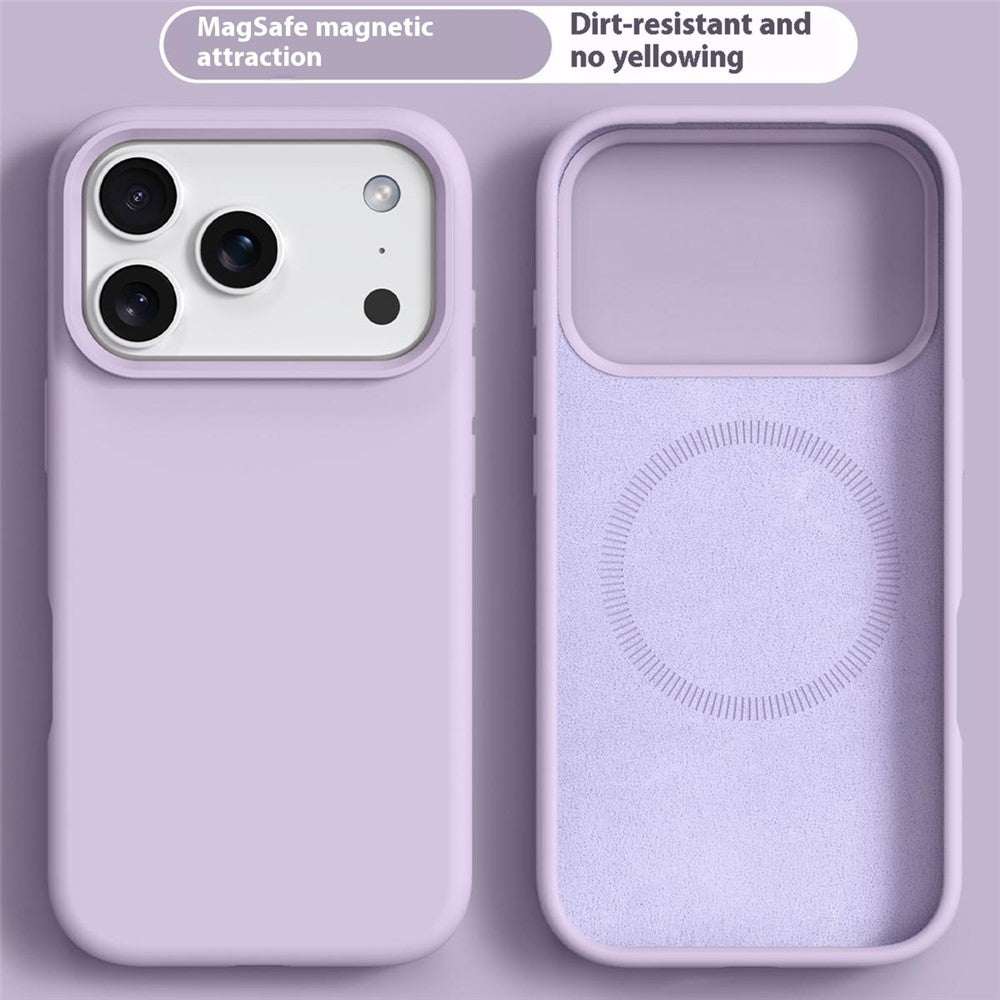capa iphone 17 pro toque suave com suporte magsafe