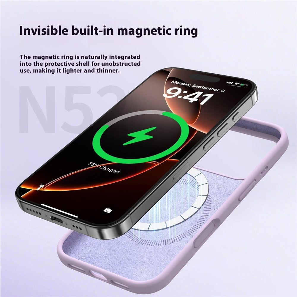 Capa MagFlex Silicone para iPhone 17 Pro com MagSafe