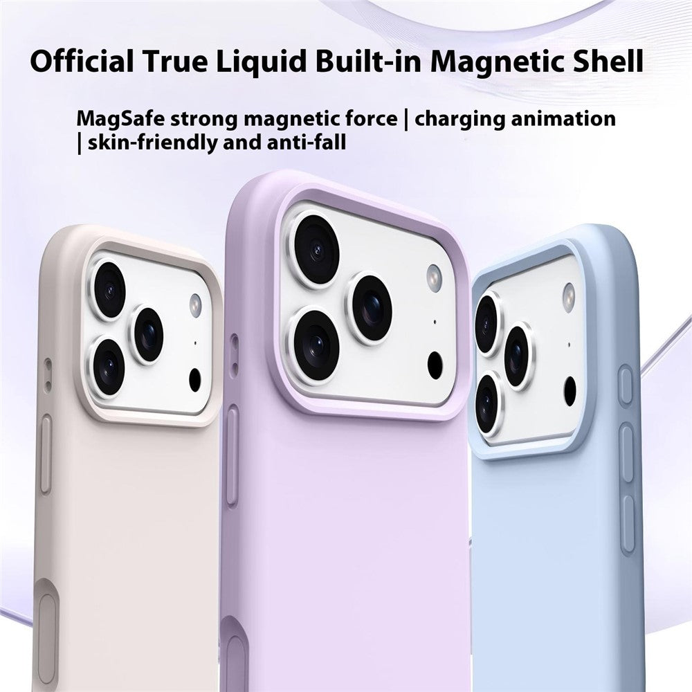 capa fina resistente compatível com magsafe iphone 17 pro