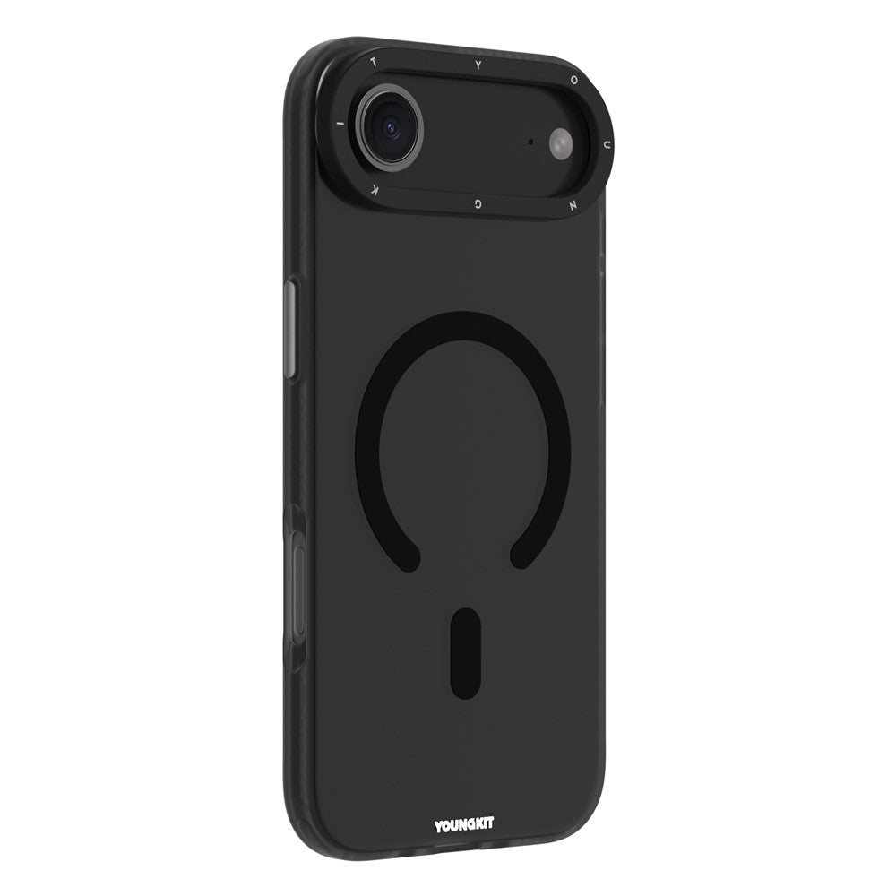 capa anti-choque youngkit matte magsafe iphone 17 air