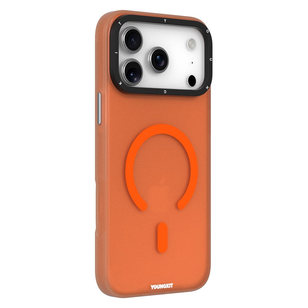 capa youngkit matte case para iphone 17 pro magsafe