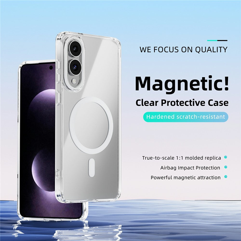 Capa Abeel Clear Mag para Samsung S25 Edge