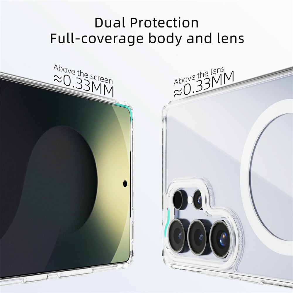 Capa Abeel Clear Mag para Samsung S25 Edge