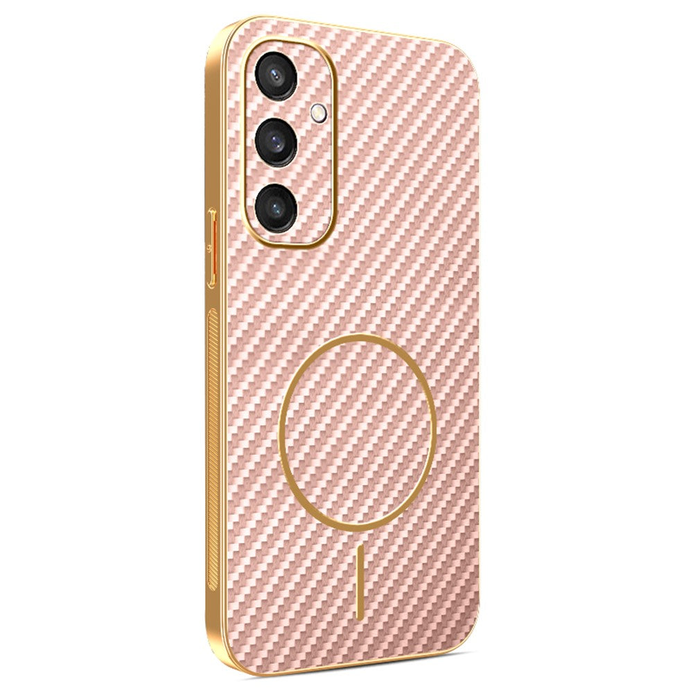 capa carbon electro para samsung s24 com textura fibra de carbono