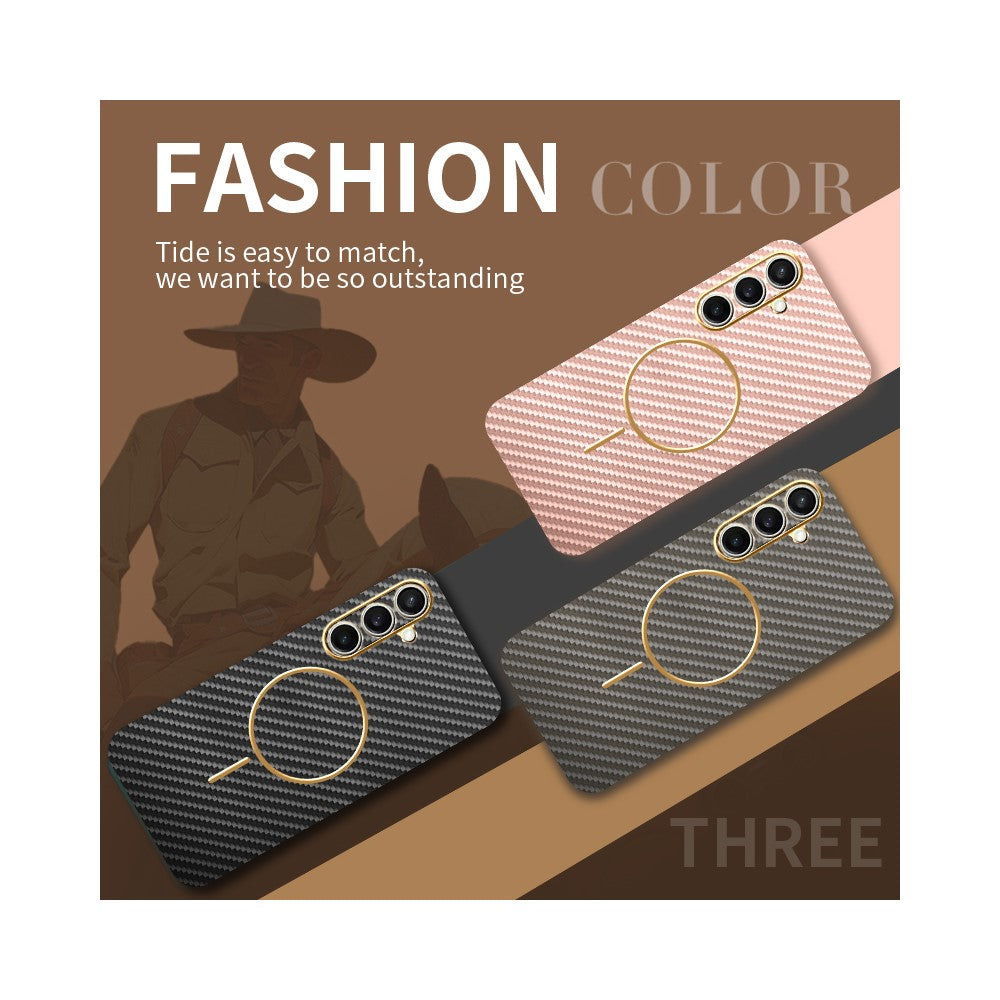 Capa Carbon Electro para Samsung S24 FE