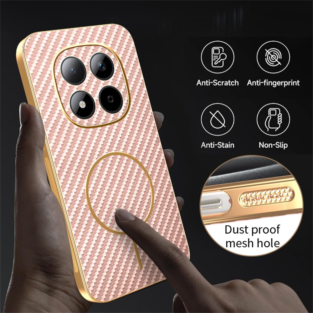 Capa Carbon Electro para Xiaomi Redmi Note 15 Pro 5G