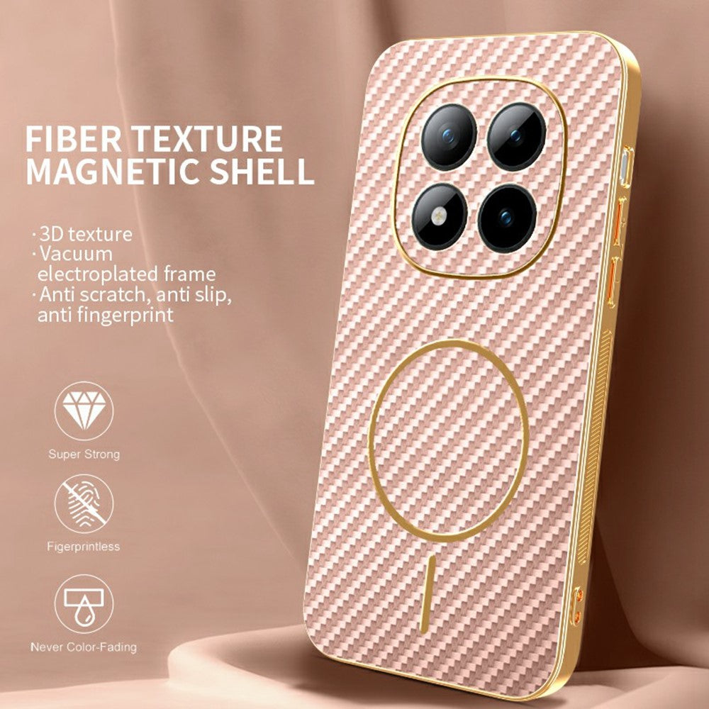 Capa Carbon Electro para Xiaomi Redmi Note 15 Pro Plus 5G